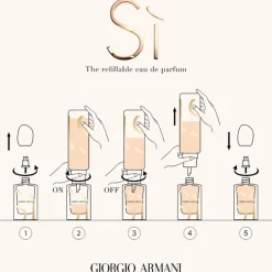 Si Eau de Parfum Spray - nachfüllbar von Armani