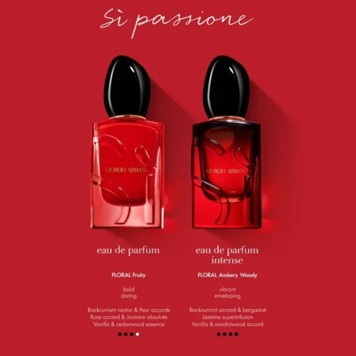 Si Eau de Parfum Spray Intense - nachfüllbar Passione von Armani
