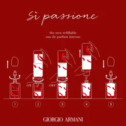 Si Eau de Parfum Spray Intense - nachfüllbar Passione von Armani