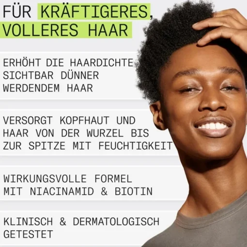 Sichtbar dünner werdendes Haar  Scalp & Hair Treatment Natural Hair Progressed Thinning von Nioxin