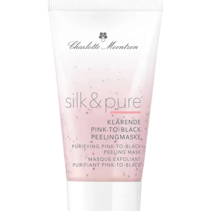 Silk & Pure Klärende Pink-To-Black Peelingmaske von Charlotte Meentzen