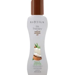 Silk Therapy with Natural Coconut Oil Leave-In Treatment von BIOSILK