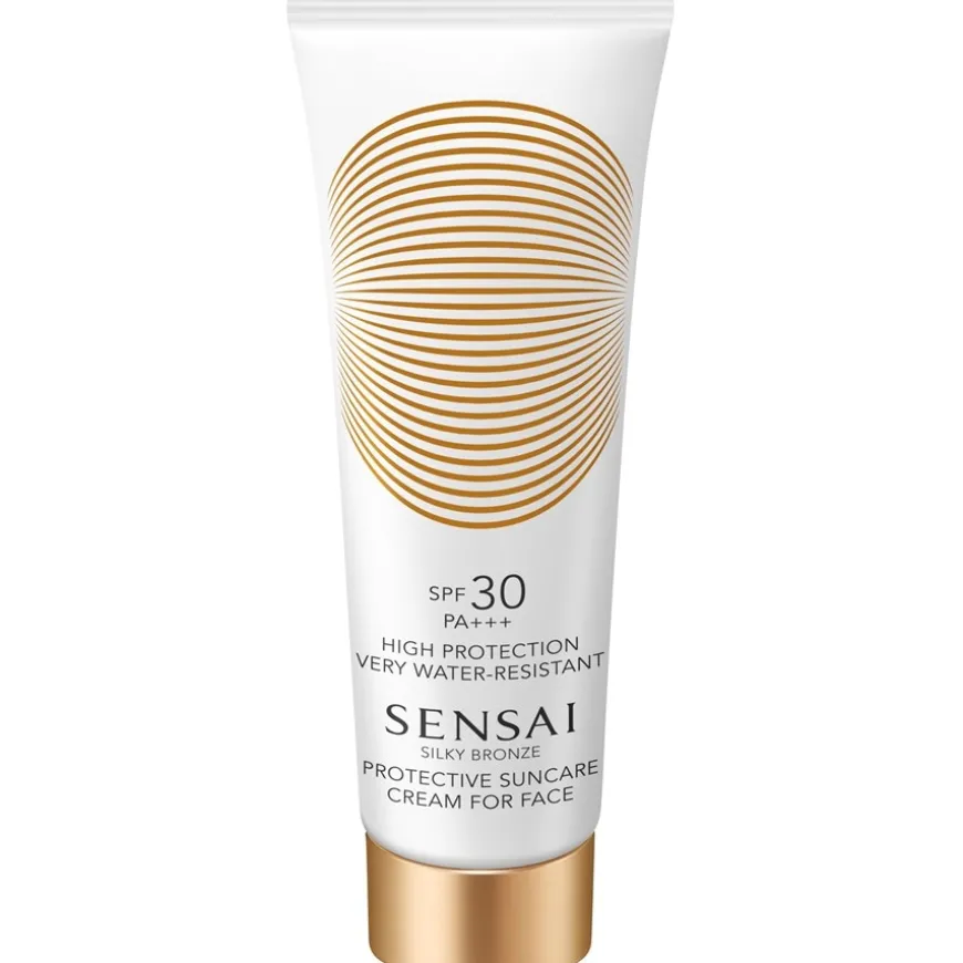 Silky Bronze Protective Suncare Cream for Face von SENSAI