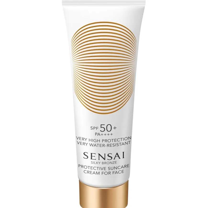 Silky Bronze Protective Suncare Cream for Face von SENSAI