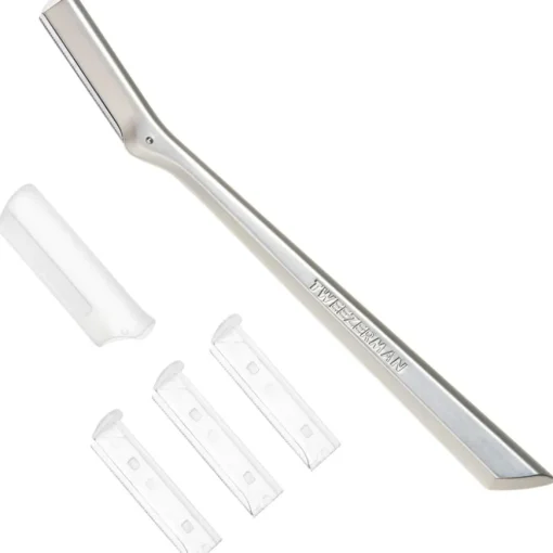 Skin Care Gesichtshaarrasierer Edelstahl von Tweezerman