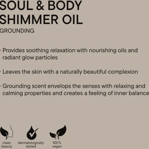 Soul & Body Soul & Body Shimmer Oil Grounding von BABOR