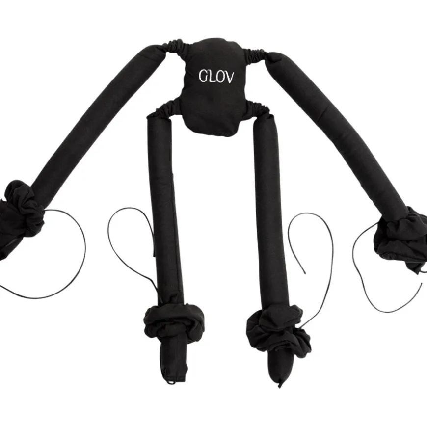 Spider Coolcurl™ Multi-Stab Hitzefreies Lockenwickler-Set Schwarz von GLOV