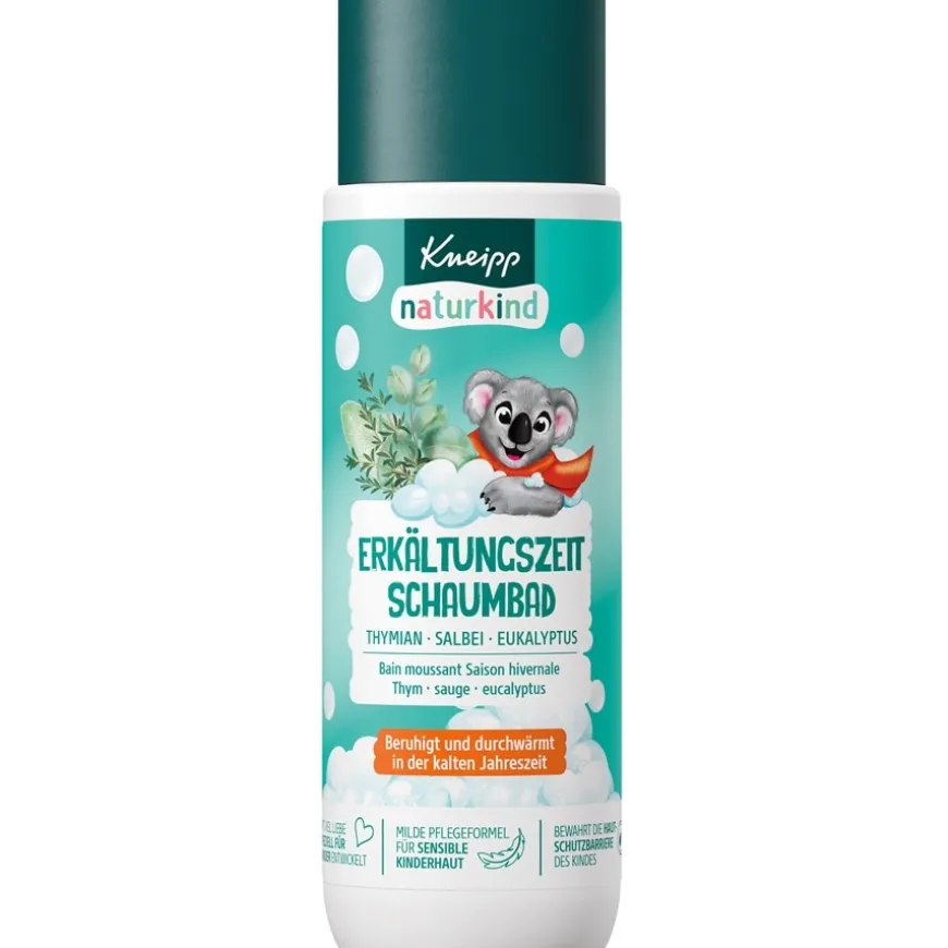 Sprudelbäder Schaumbad Erkältungszeit Naturkind von Kneipp