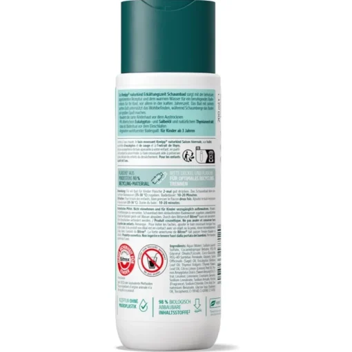 Sprudelbäder Schaumbad Erkältungszeit Naturkind von Kneipp