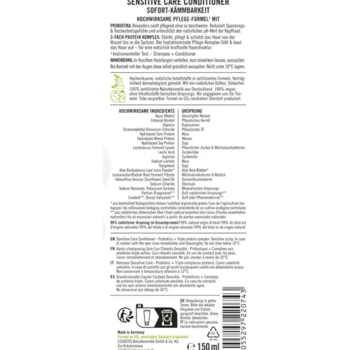 Spülung Sensitive Care Conditioner von Sante Naturkosmetik