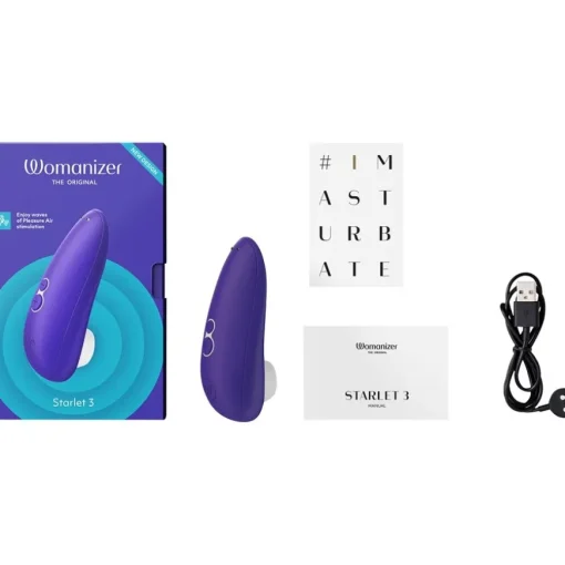 Starlet 3 Klitoris-Stimulator 3 Indigo von Womanizer