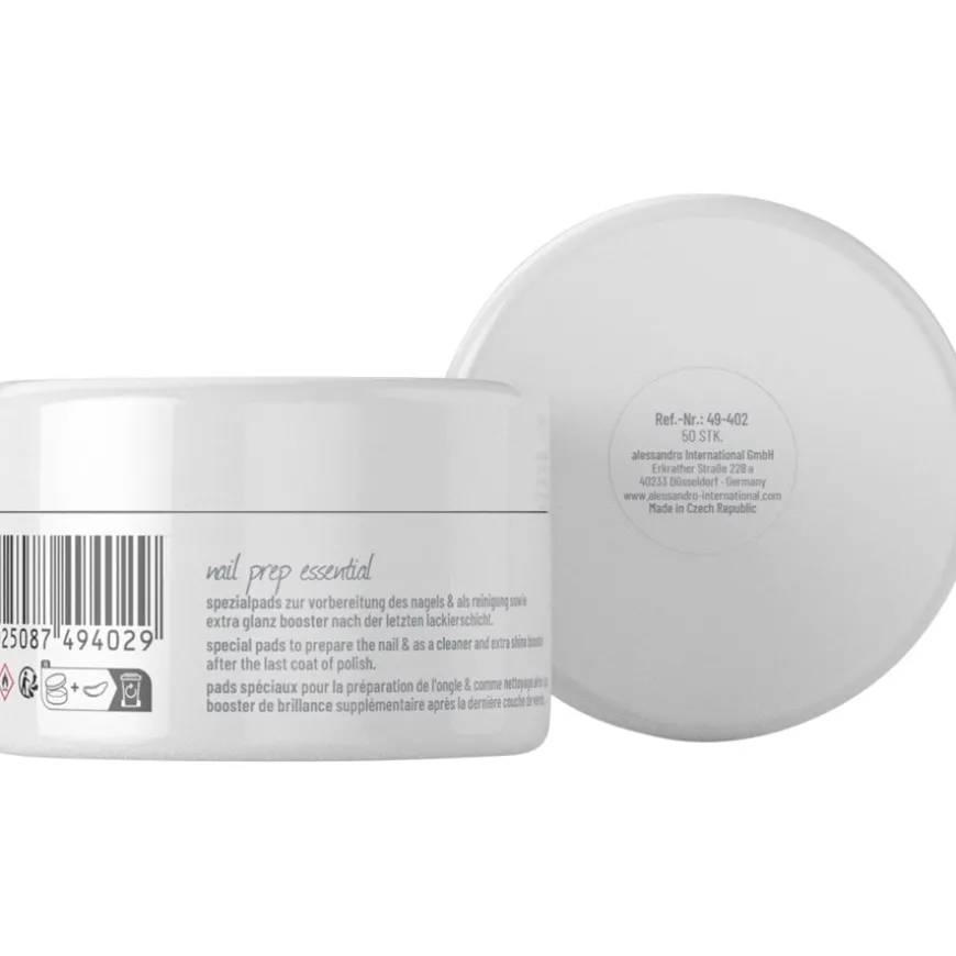 Striplac UV Colour Prep & Shine Pads von Alessandro