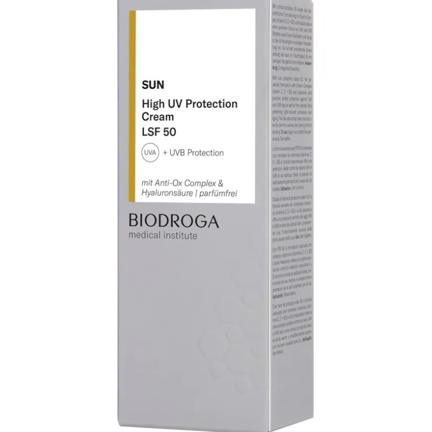 Sun High UV Protection Cream LSF 50 von Biodroga
