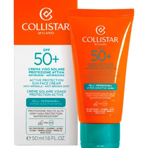Sun Protection Active Protection Sun Face Cream SPF 50+ von Collistar