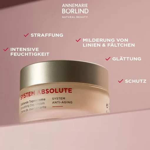 SYSTEM ABSOLUTE  Glättende Tagescreme von ANNEMARIE BÖRLIND