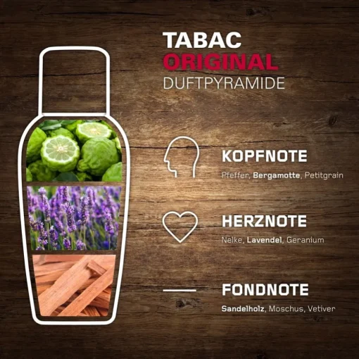 Tabac Original Eau de Cologne Natural Spray von Tabac