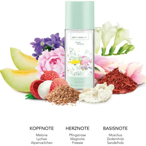 Tender Blossom Deodorant Spray von Betty Barclay