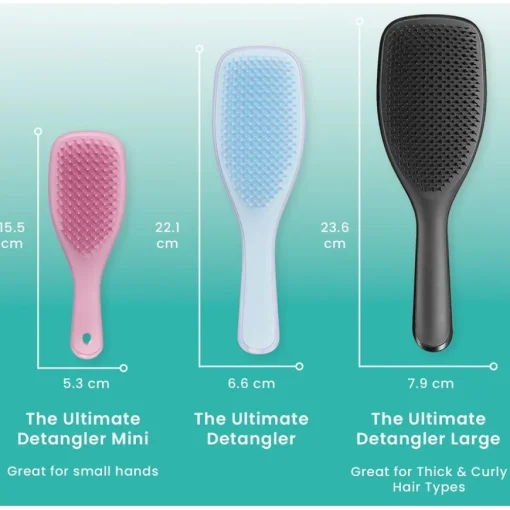 The Wet Detangler Ultimate - Lilac & Blue Straight & Curly Hair von Tangle Teezer