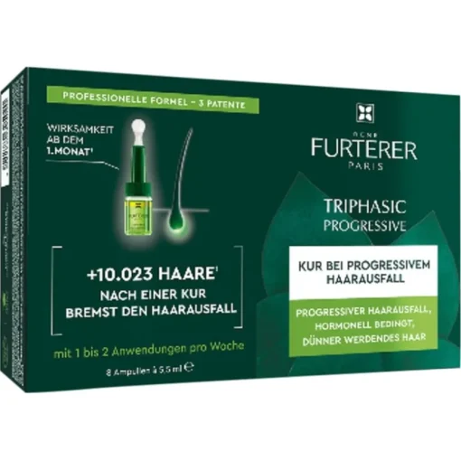 Triphasic Kur bei progressivem Haarausfall von René Furterer