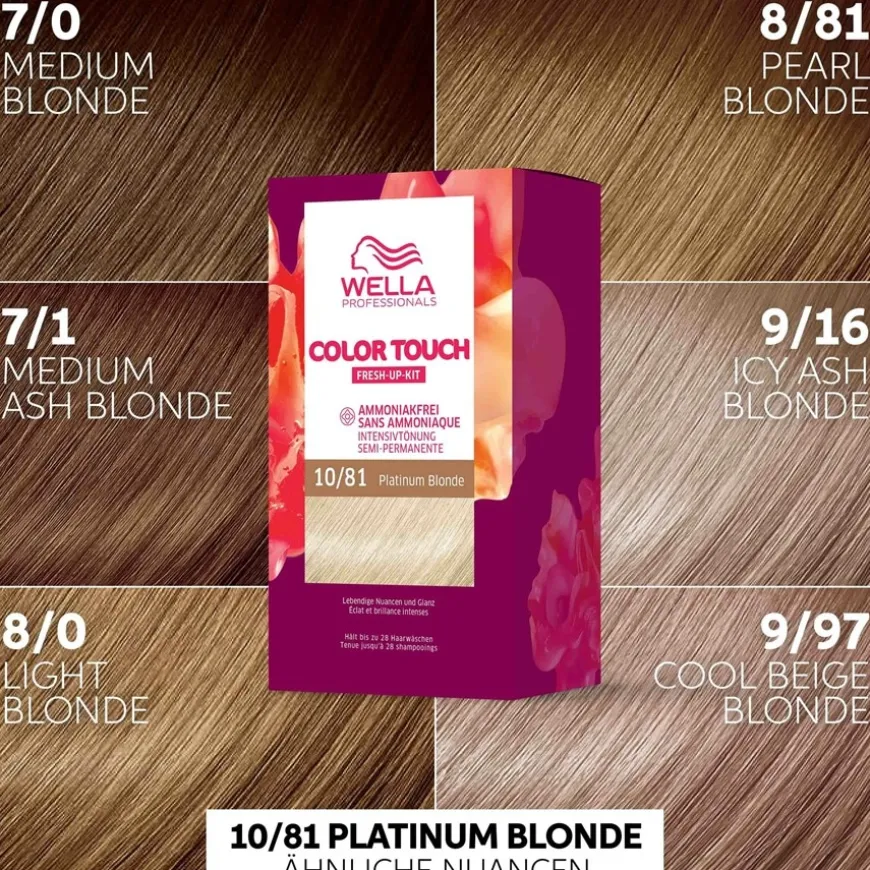 Tönungen Color Touch Fresh-Up-Kit von Wella