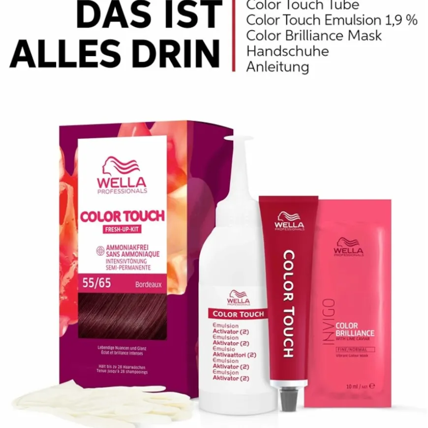 Tönungen Color Touch Fresh-Up-Kit von Wella