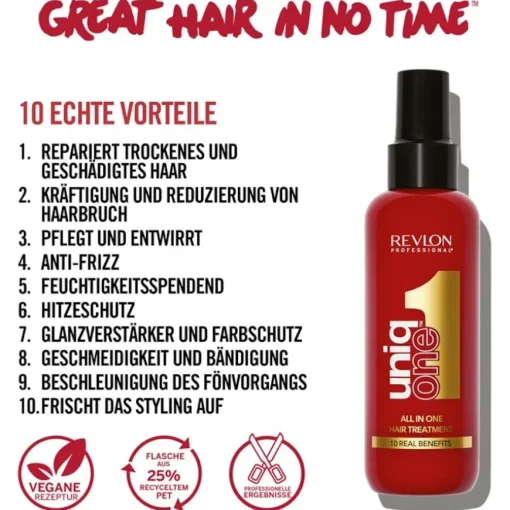 Uniqone All in One Classic Hair Treatment & All in One Shampoo Pack von Revlon Professional