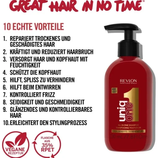 Uniqone All in One Classic Hair Treatment & All in One Shampoo Pack von Revlon Professional
