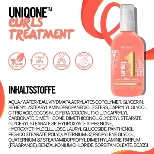 Uniqone All In One Curls Hair Treatment von Revlon Professional