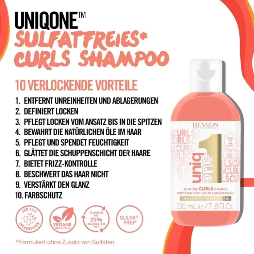 Uniqone All In One Curls Shampoo von Revlon Professional