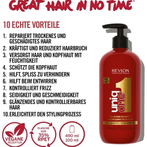 Uniqone Shampoo von Revlon Professional