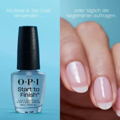 Unter- und Überlack Start To Finish von OPI
