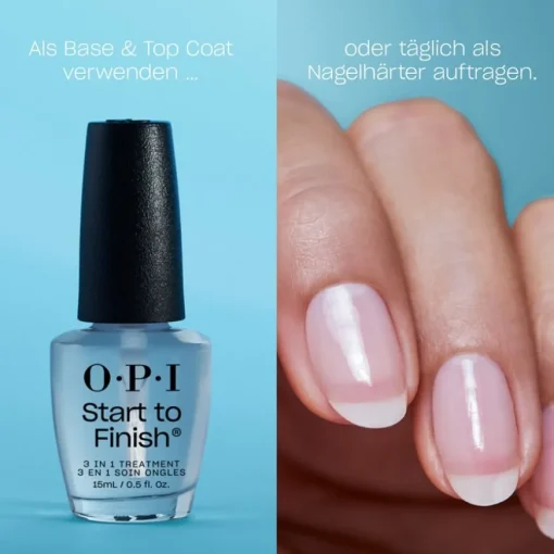 Unter- und Überlack Start To Finish von OPI