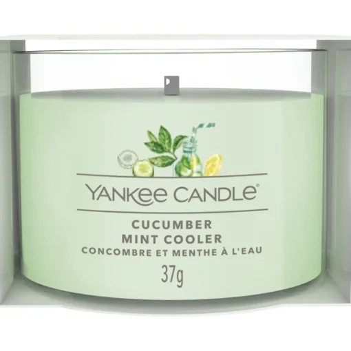 Votivkerze im Glas Cucumber Mint Cooler von Yankee Candle