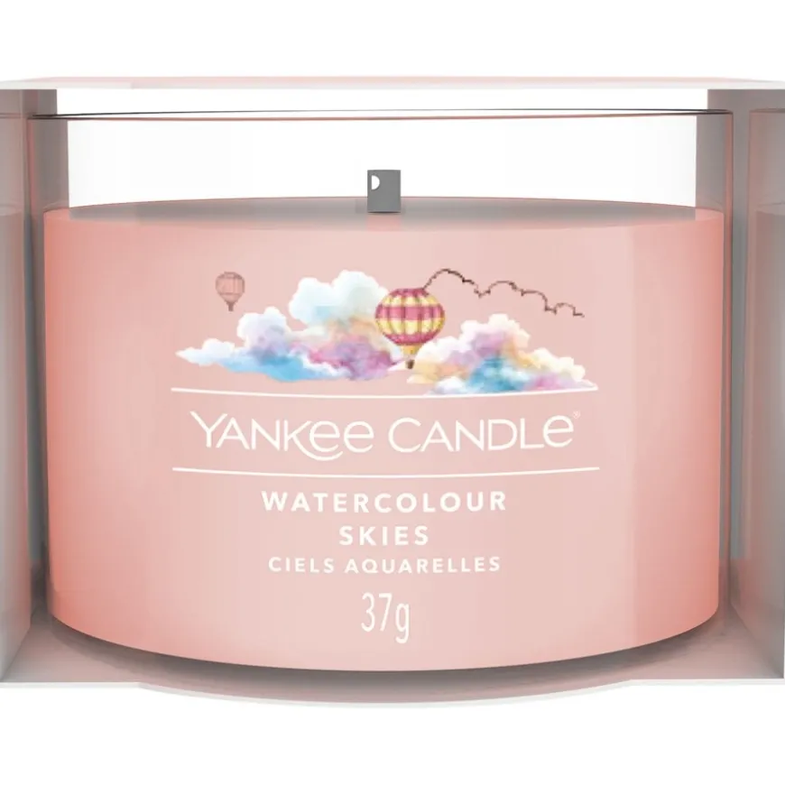 Votivkerze im Glas Watercolour Skies von Yankee Candle