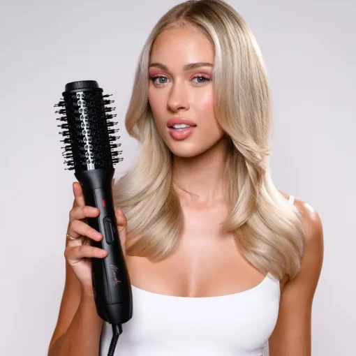 Warmluftbürsten Blow Dry Brush Black von Mermade Hair