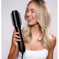 Warmluftbürsten Blow Dry Brush Black von Mermade Hair