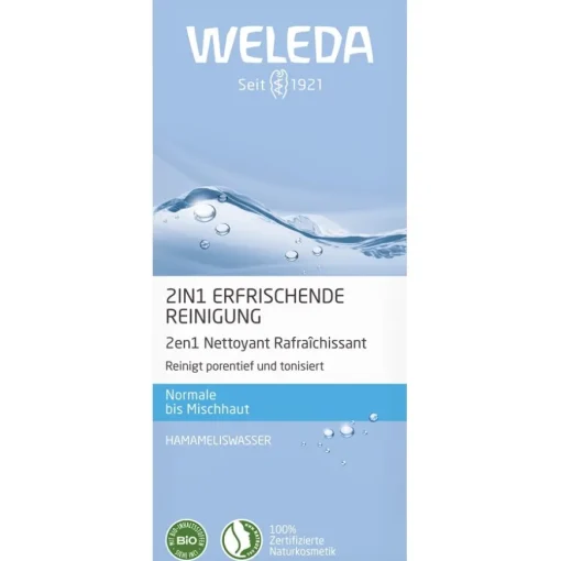 Weleda Erfrischende 2 in 1 Reinigung