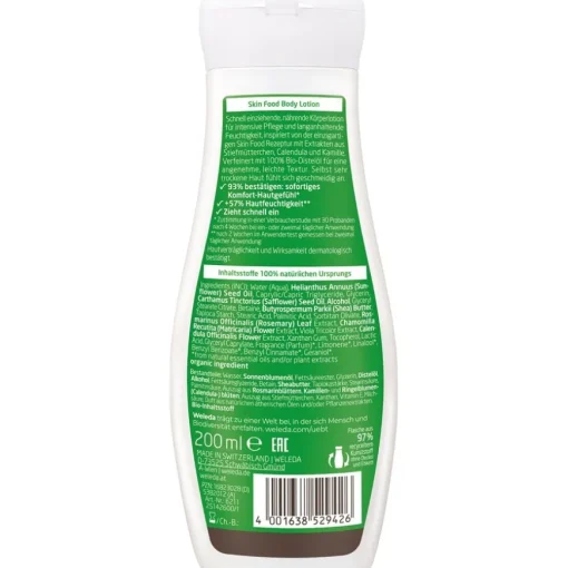 Weleda Skin Food Body Lotion Intensiv nährende schnell einziehende Körperlotion