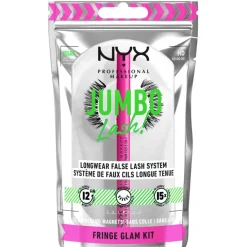 Wimpern Jumbo Lash Fringe Glam Kit von NYX Professional Makeup