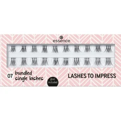 Wimpern LASHES TO IMPRESS False Lashes Set (inkl. Kleber) von Essence