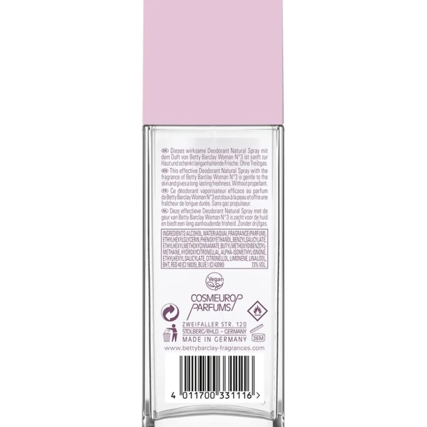 Woman 3 Deodorant Spray von Betty Barclay