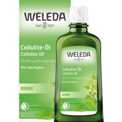 Öle Birke Cellulite-Öl Glättet, strafft und verbessert das Hautbild bei regelmäßiger Massage von Weleda
