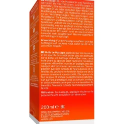 Öle Sport Massage-Öl Arnika Die Massge ist durchblutungsfördernd, durchwärmt und lockert Muskeln von Weleda