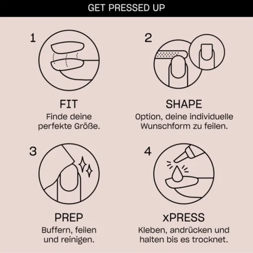 xPRESS Kunstnägel Classic von OPI