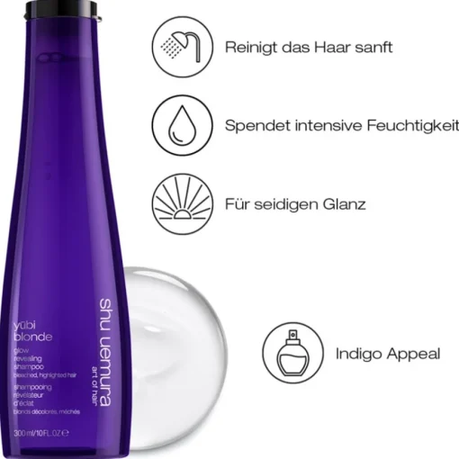 yubi blonde Glow Shampoo von Shu Uemura