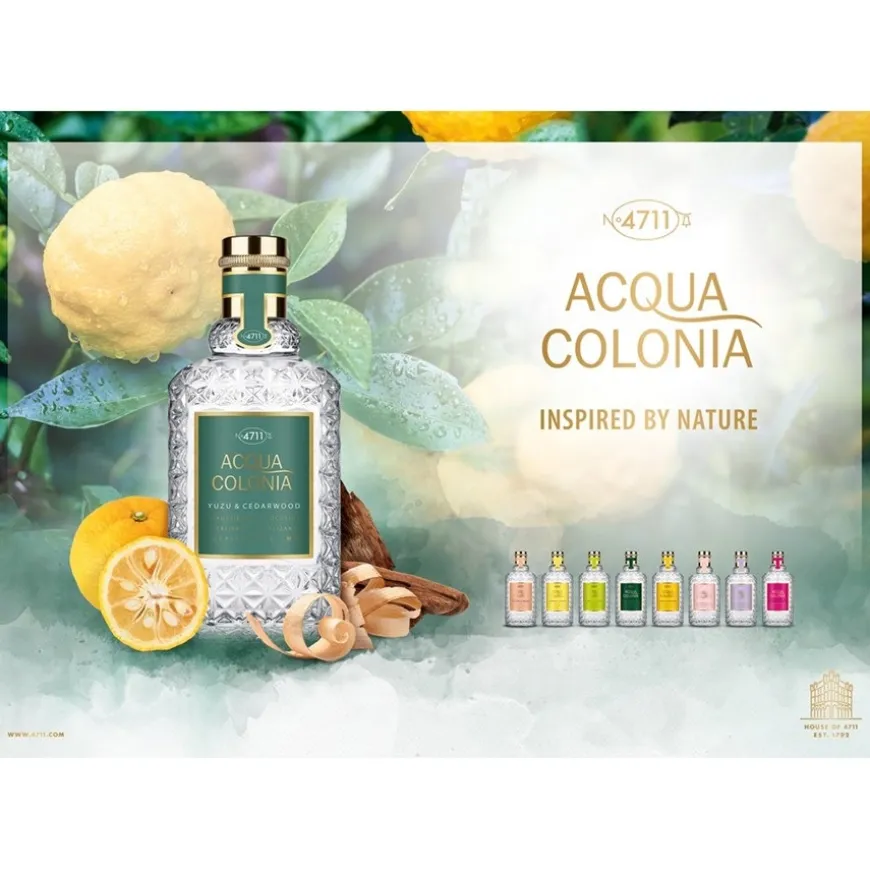Yuzu & Cedarwood Aroma Shower Gel von 4711 Acqua Colonia