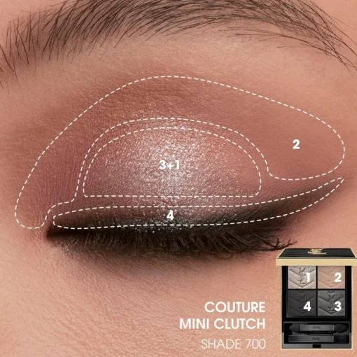 Yves Saint Laurent Couture Mini Clutch