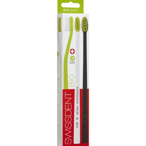 Zahnbürsten Bio Zahnbürsten Trio Soft von Swissdent