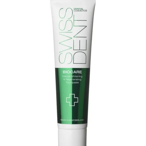 Zahncreme Biocare Natural Whitening & Regenerating Toothpaste Vegan von Swissdent